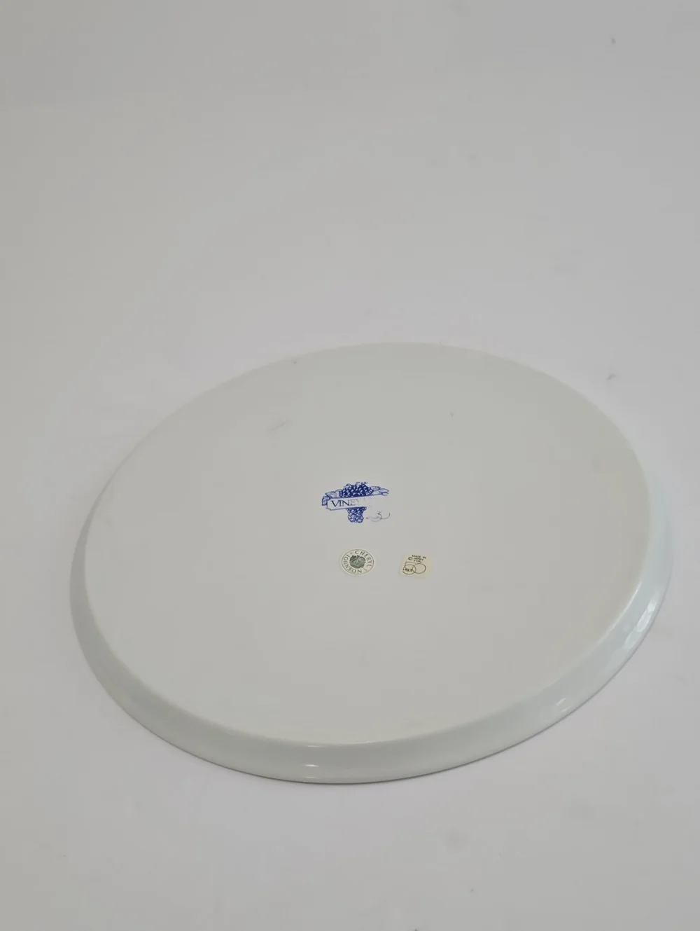 Vintage Dept 56 Vineyard Cheese Platter Tray By Cheryl Johnson Japan